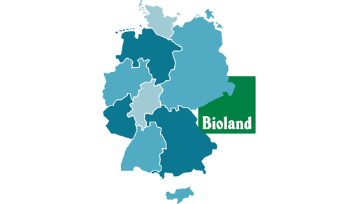 Bioland-Landesverbände Deutschland-Karte