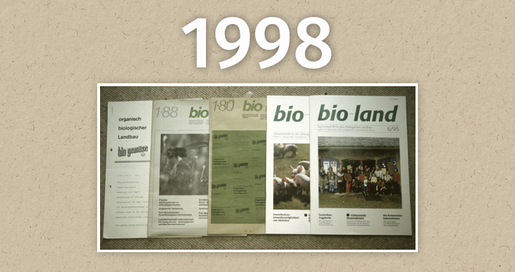 Bioland Zeitschriften 1998